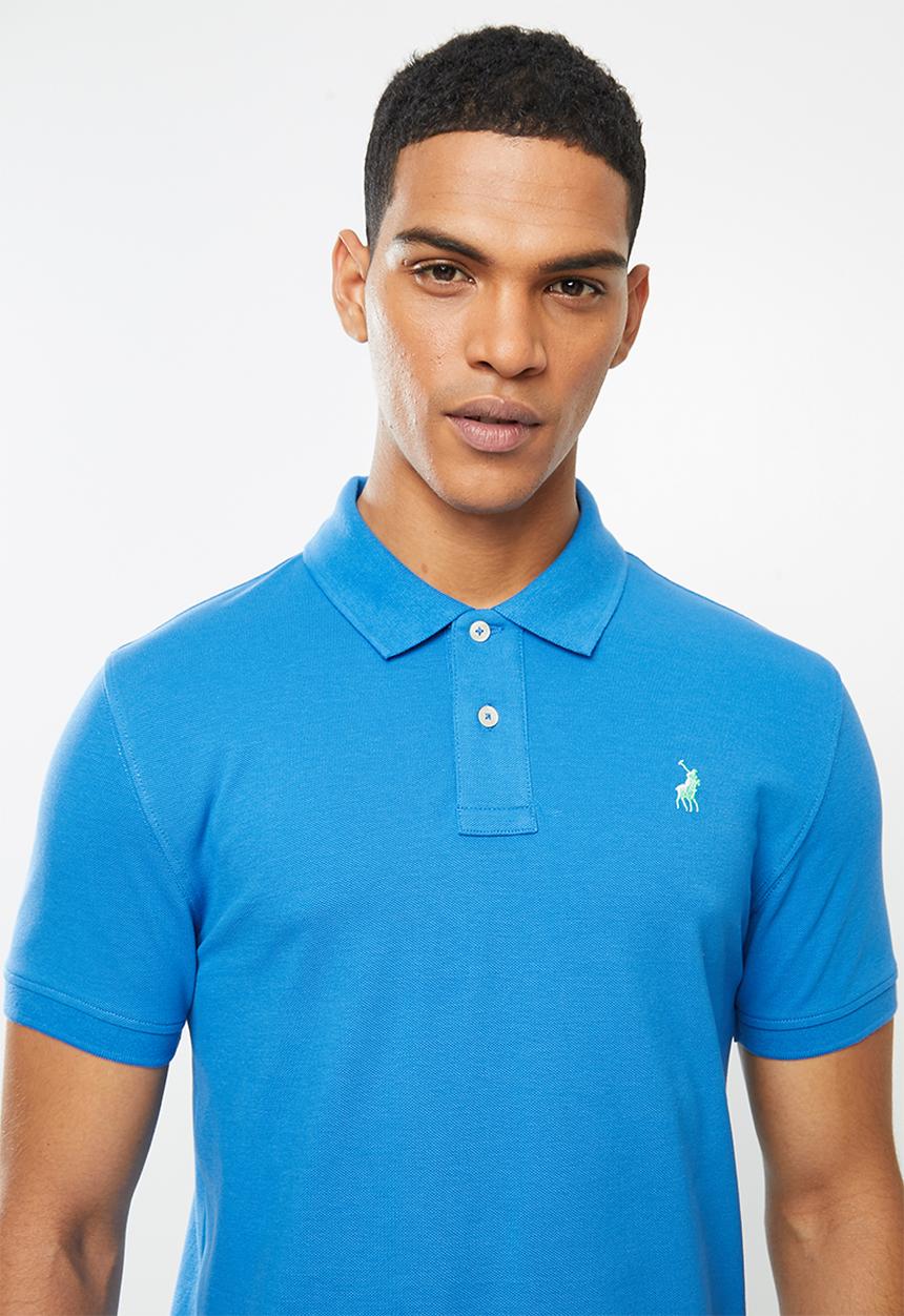 POLO - Carter custom fit pique golfer - blue