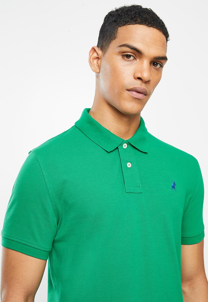 POLO - Carter custom fit pique golfer - green