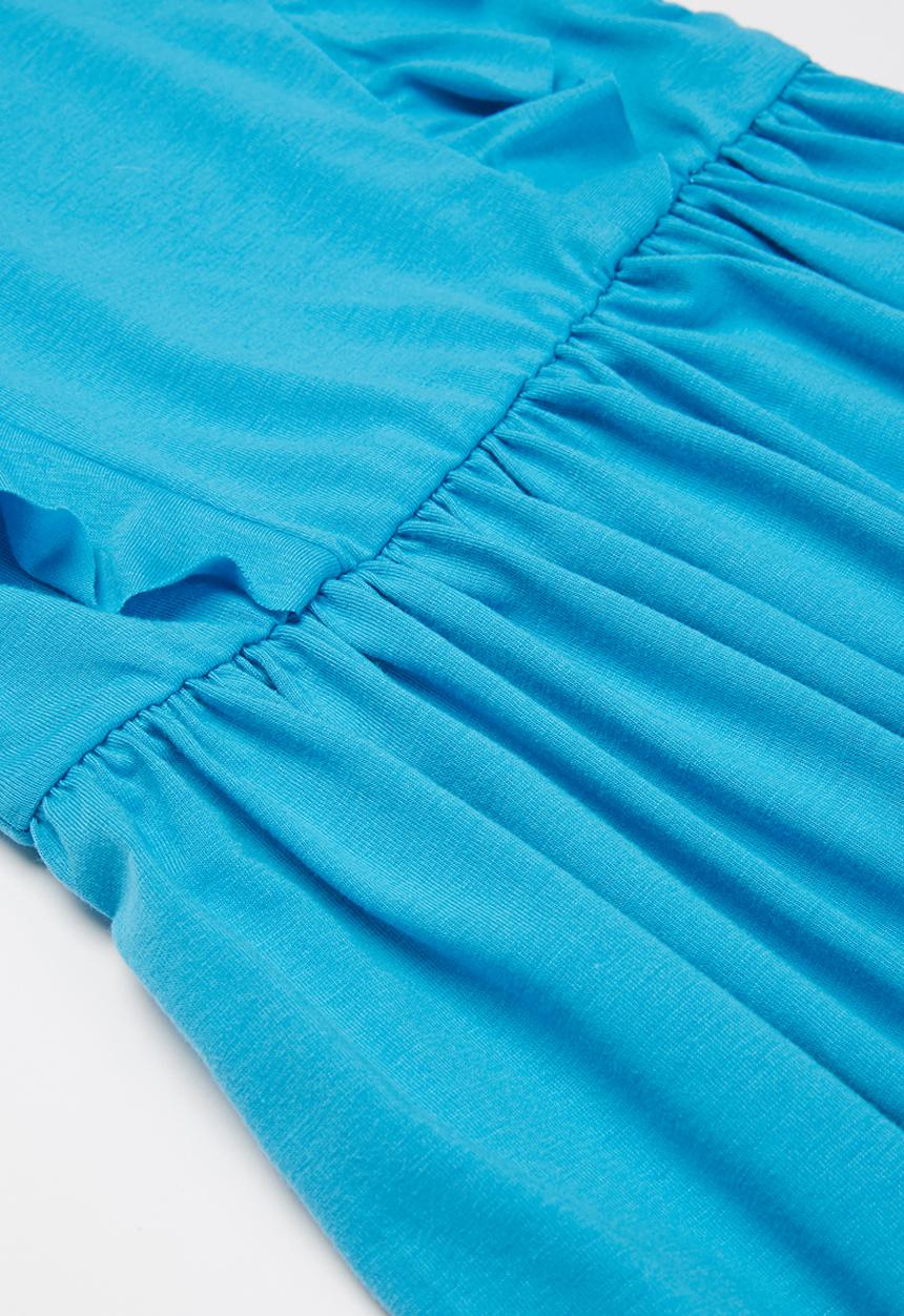 Pop Candy - Frill detail dress - blue