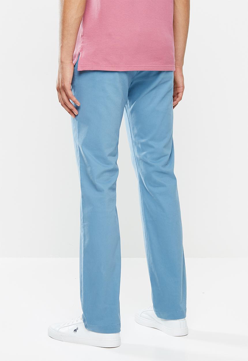 POLO - Milan perfect chino straight fit chino - blue