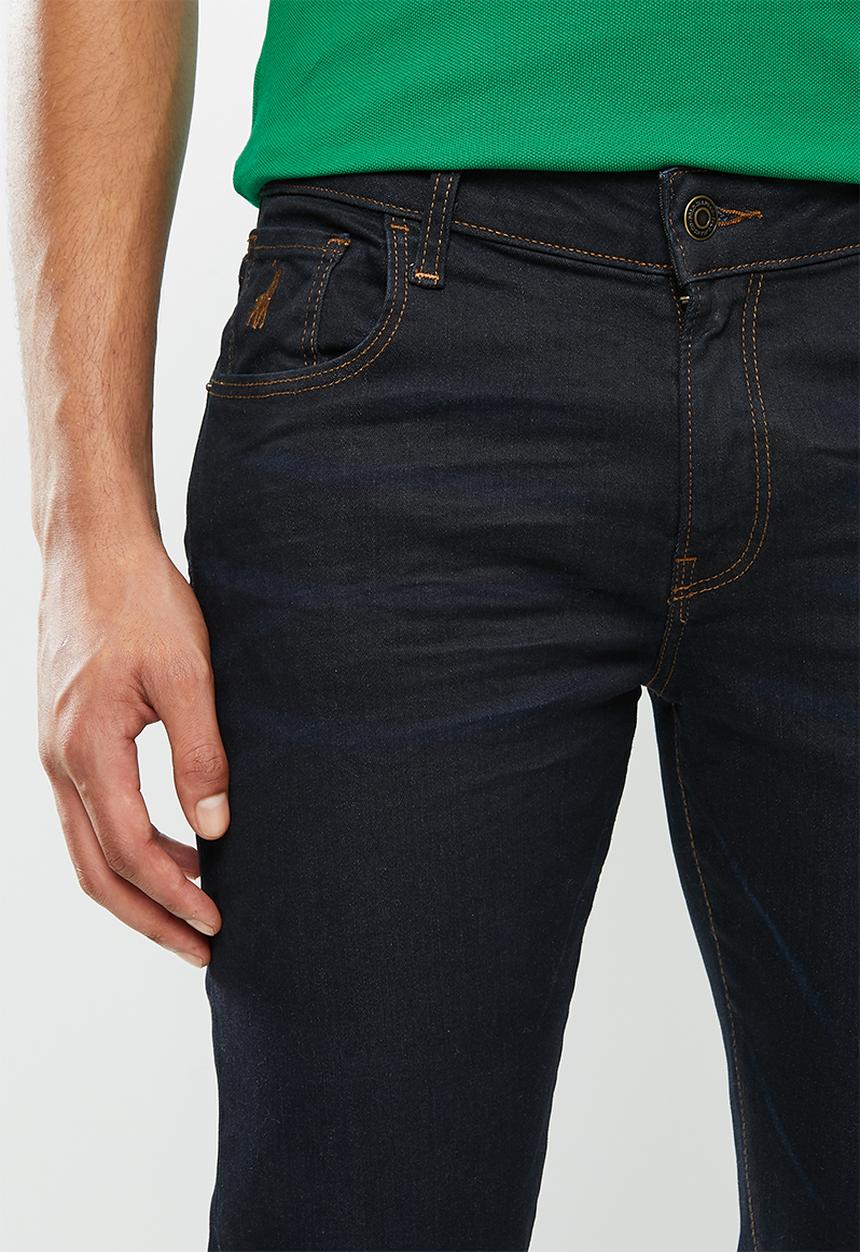 POLO - Polo pjc London slim leg denim - dark blue