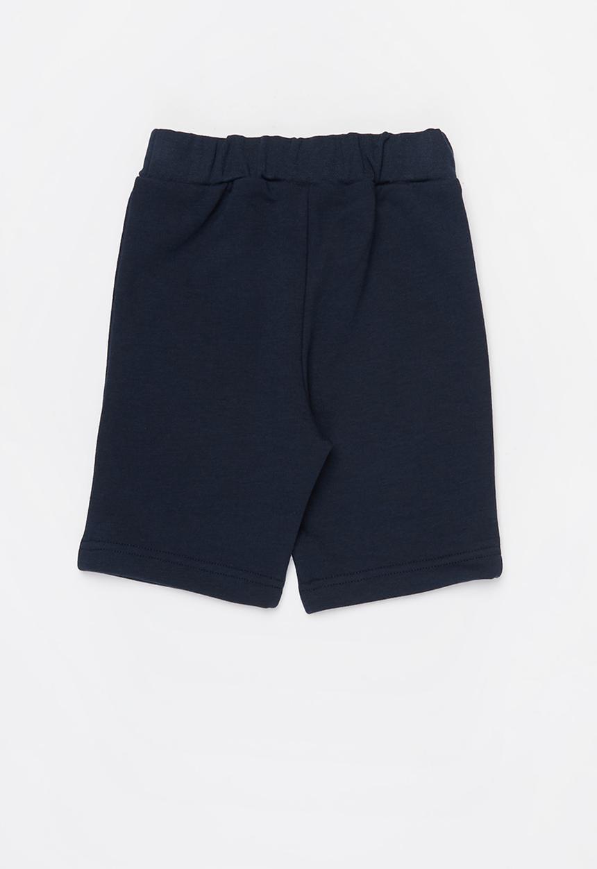 Pop Candy - 2 Pack fleece shorts - black & navy
