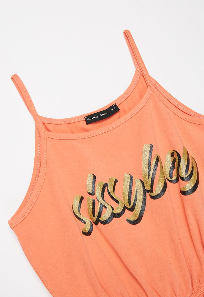 SISSY BOY - Make it happen playsuit - coral