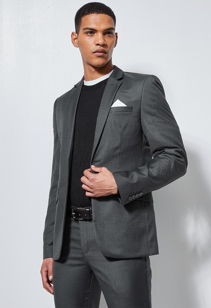 Superbalist - Soho slim fit  blazer - grey