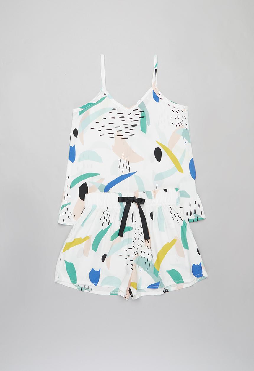Superbalist - Cami & shorts pj set - mutli