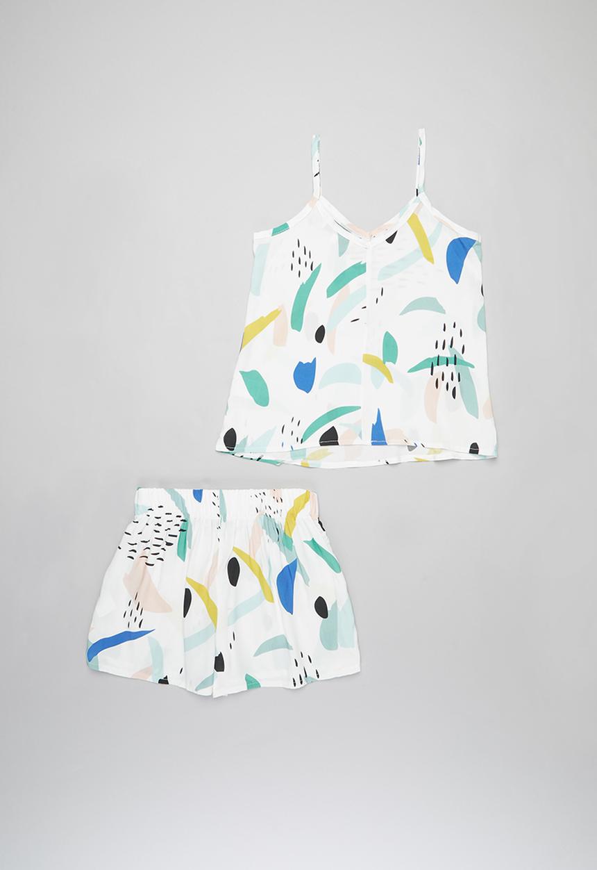 Superbalist - Cami & shorts pj set - mutli