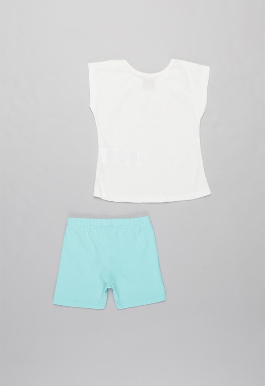 Bee Loop - Girls tee & 3/4 pants - multi