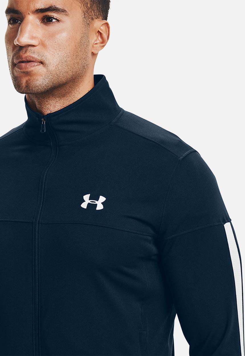 Under Armour - Sportstyle pique track jacket - navy