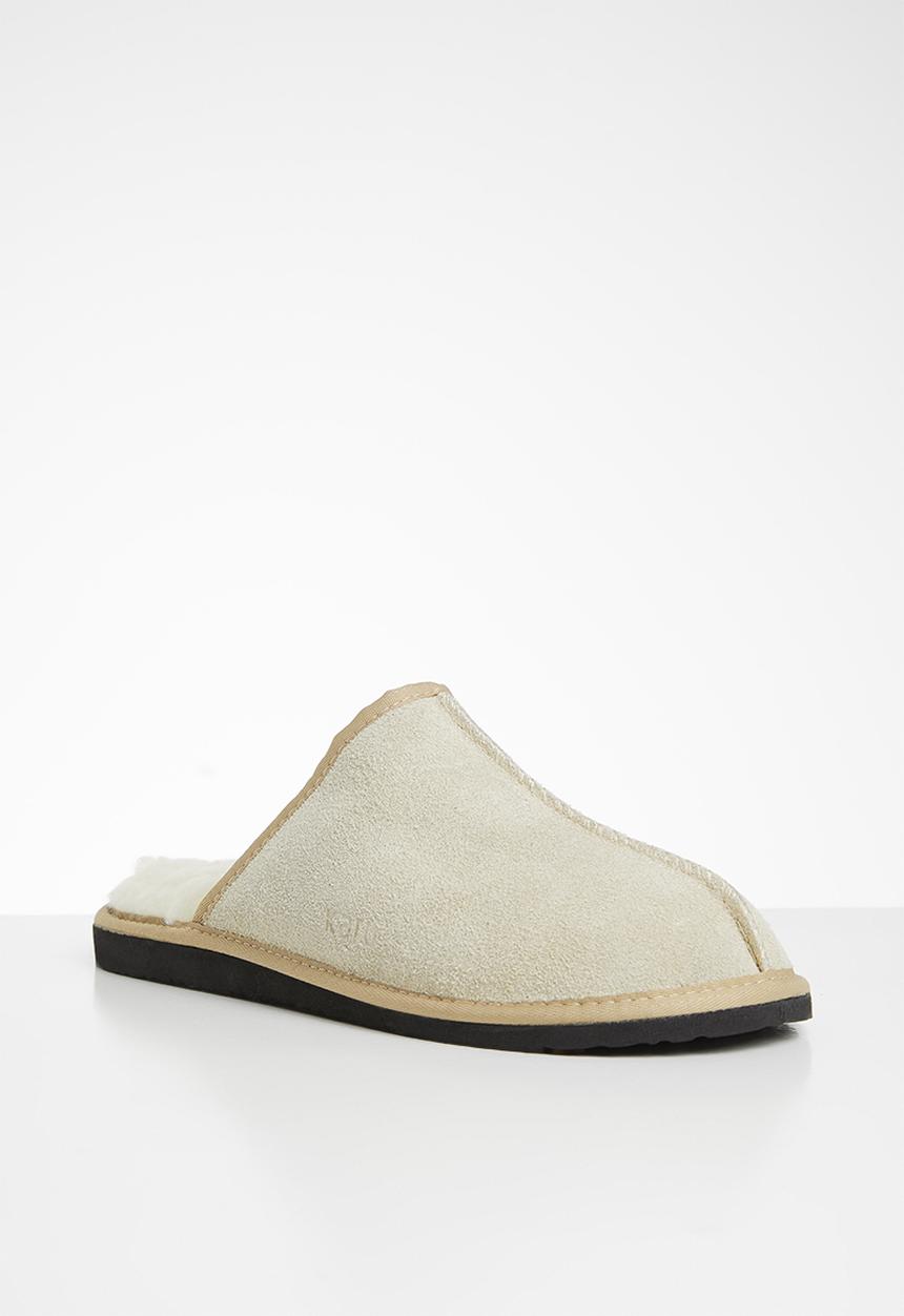 Karu - Mule suede wool inner slipper - sand