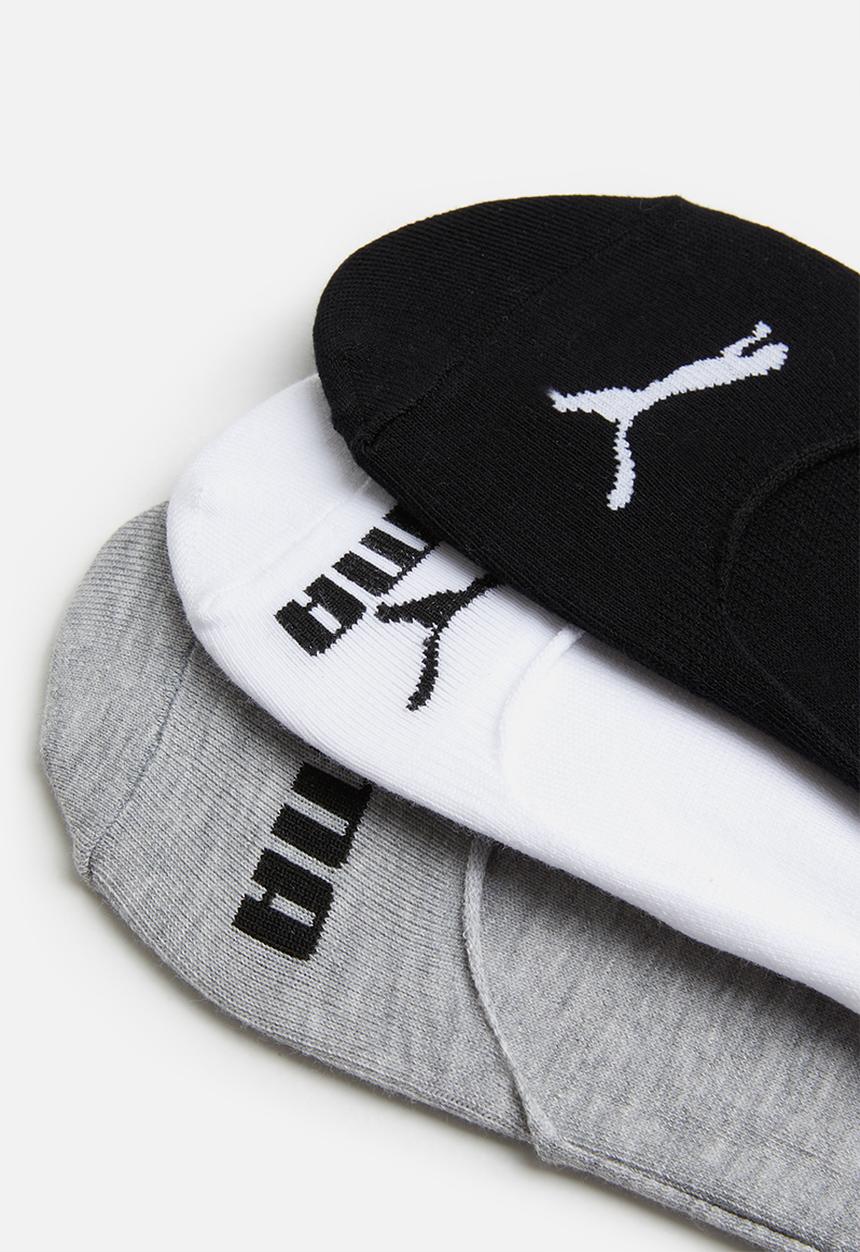 PUMA - 3 Pack invisible socks - multi
