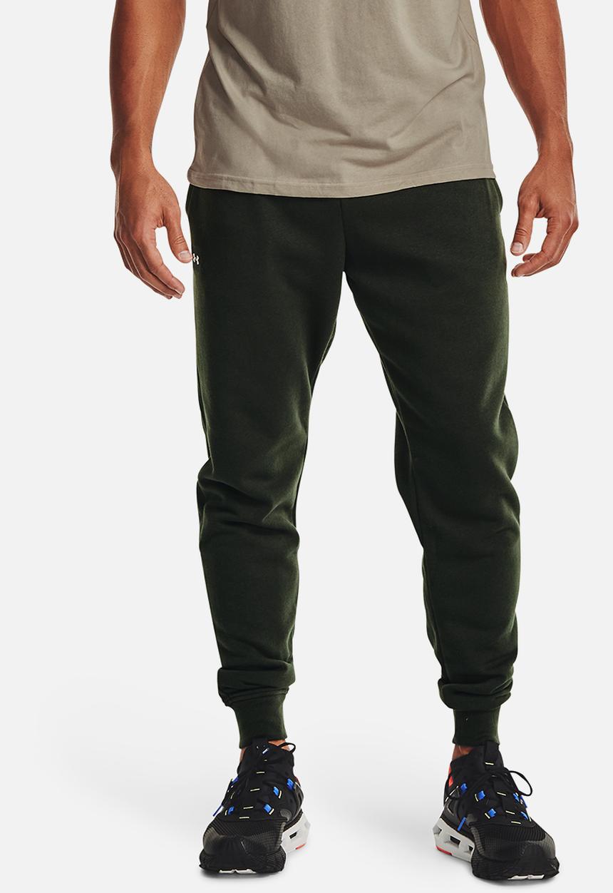 Under Armour - Ua rival fleece joggers - baroque green