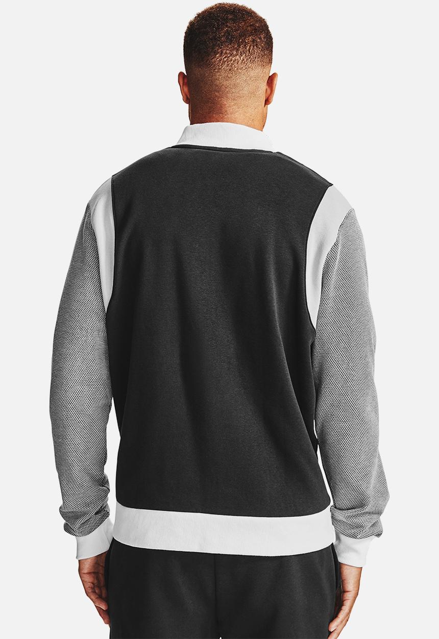 Under Armour - Ua rival fleece amp varsity bomber - black
