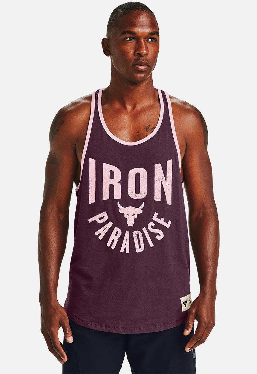 Under Armour - Ua project rock paradise tank - purple