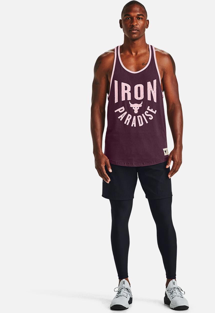 Under Armour - Ua project rock paradise tank - purple