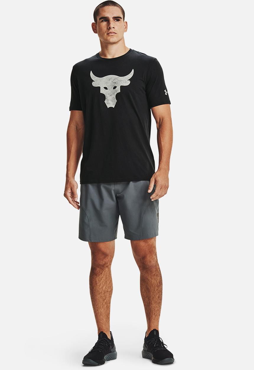 Under Armour - Ua project rock brahma bull short sleeve - black