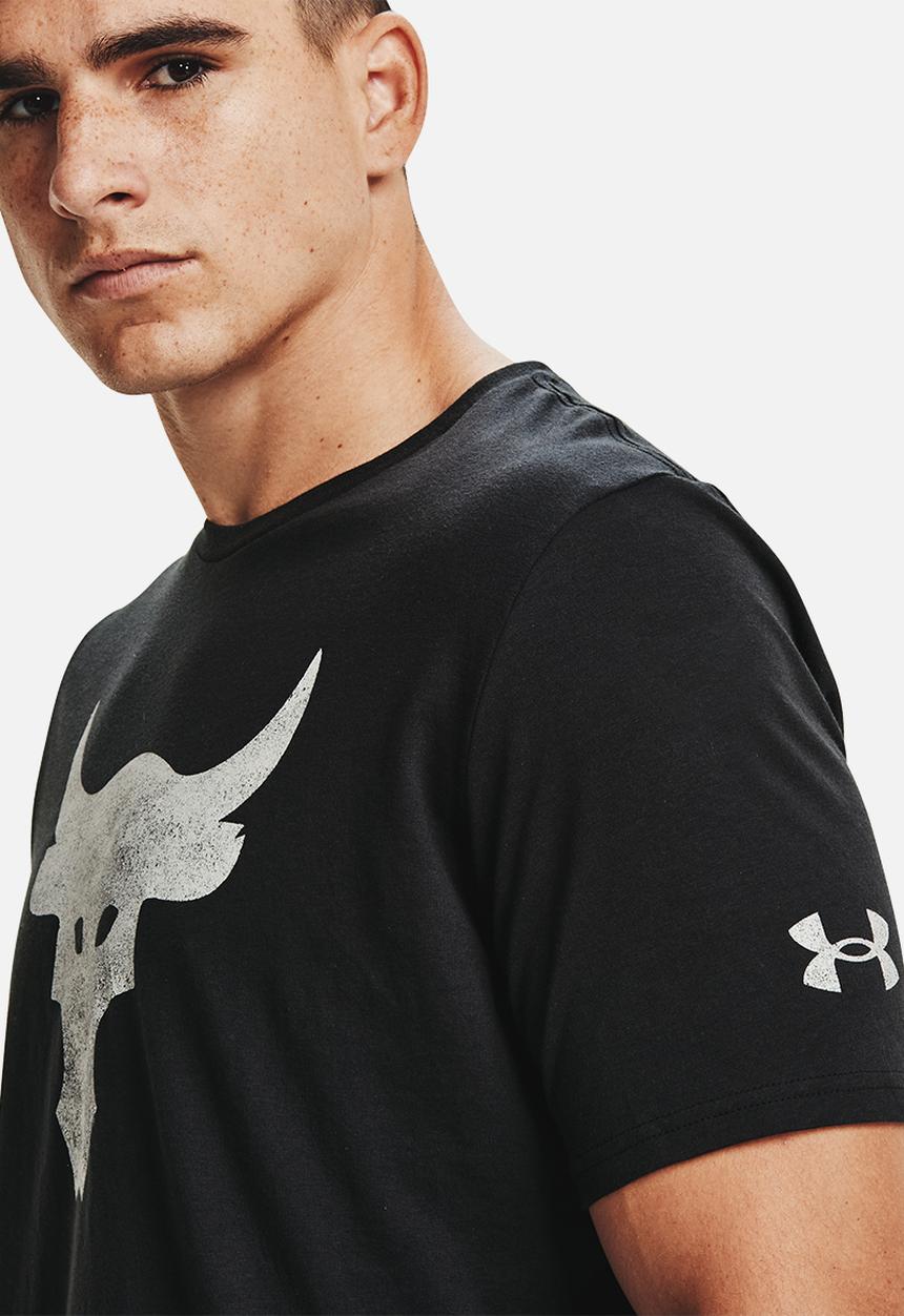Under Armour - Ua project rock brahma bull short sleeve - black