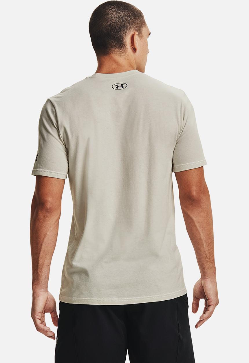 Under Armour - Ua project rock hardest worker short sleeve T-shirt - white