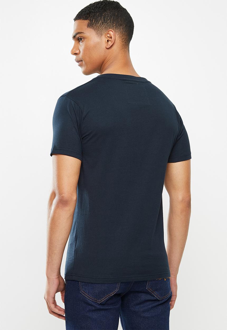 Aca Joe - Aca joe v-neck T-shirt - navy