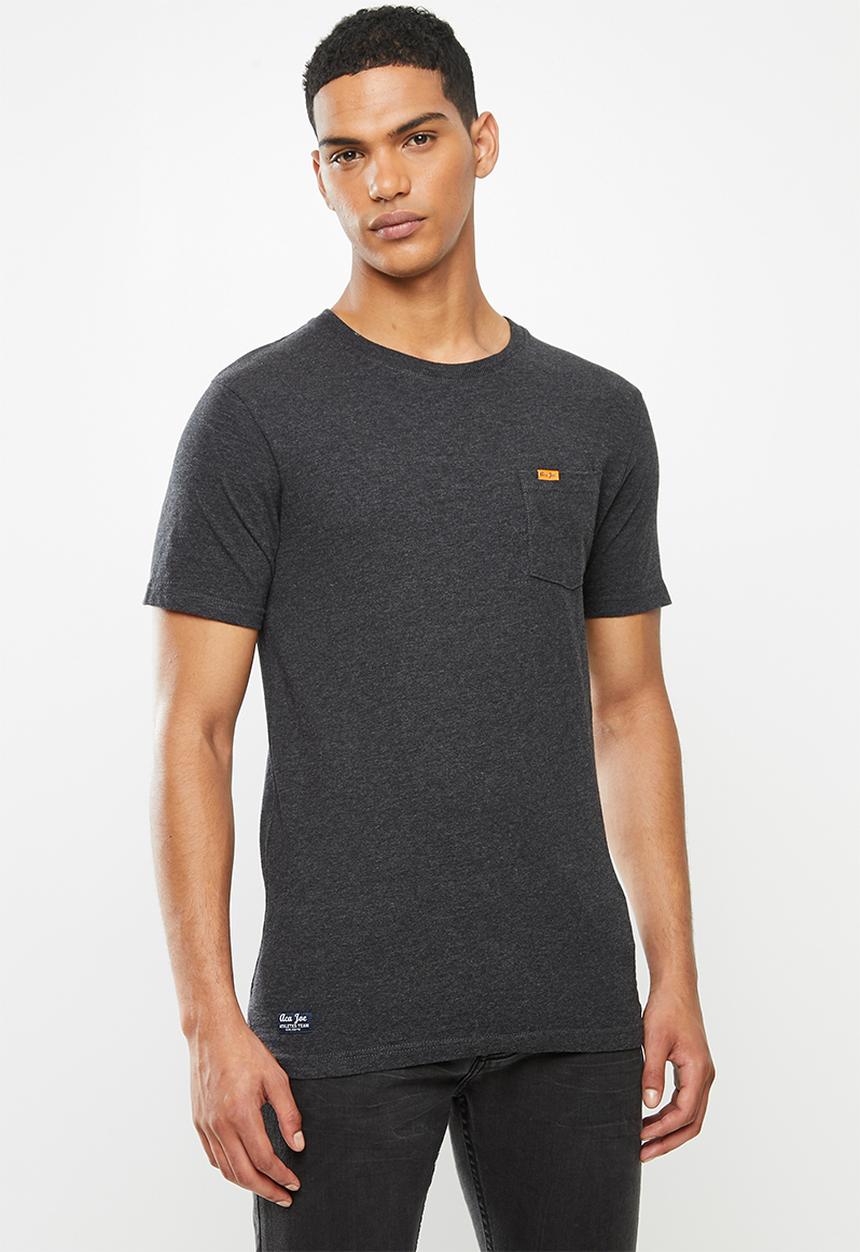 Aca Joe - Aca joe pocket T-shirt - charcoal