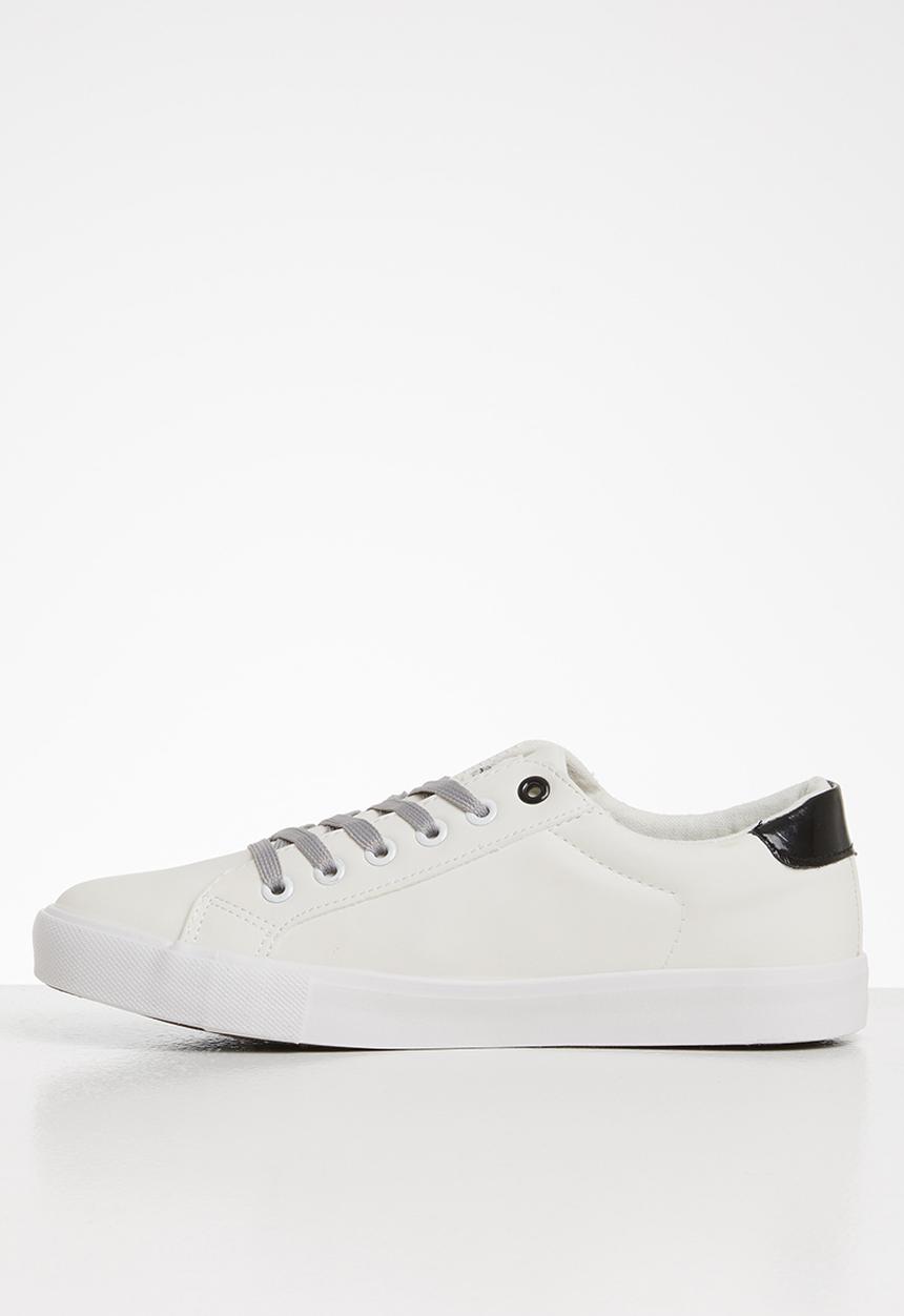 Miss Black - Golden sneaker - white & black 