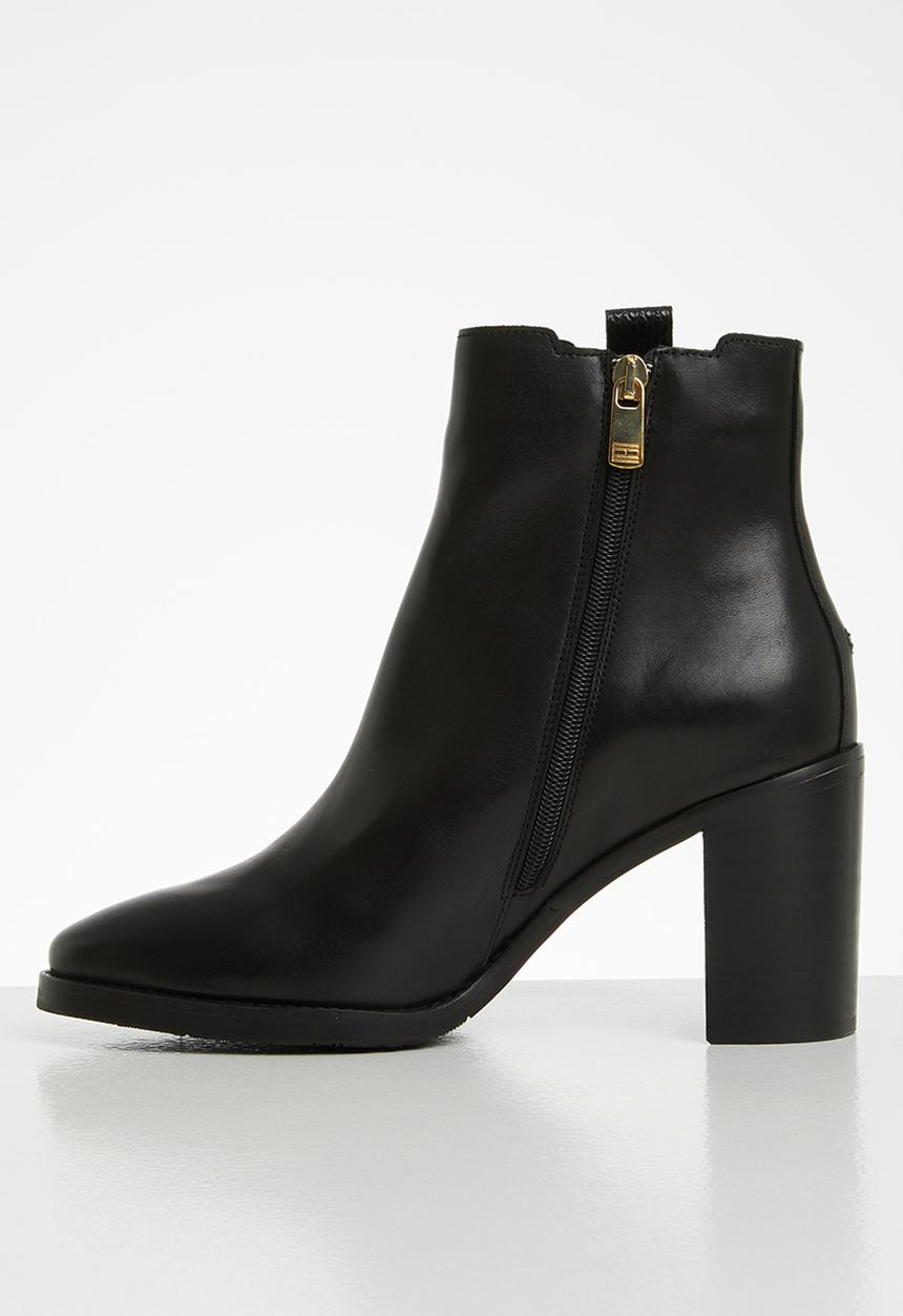 Tommy Hilfiger - T.H interlock high heel boot - black