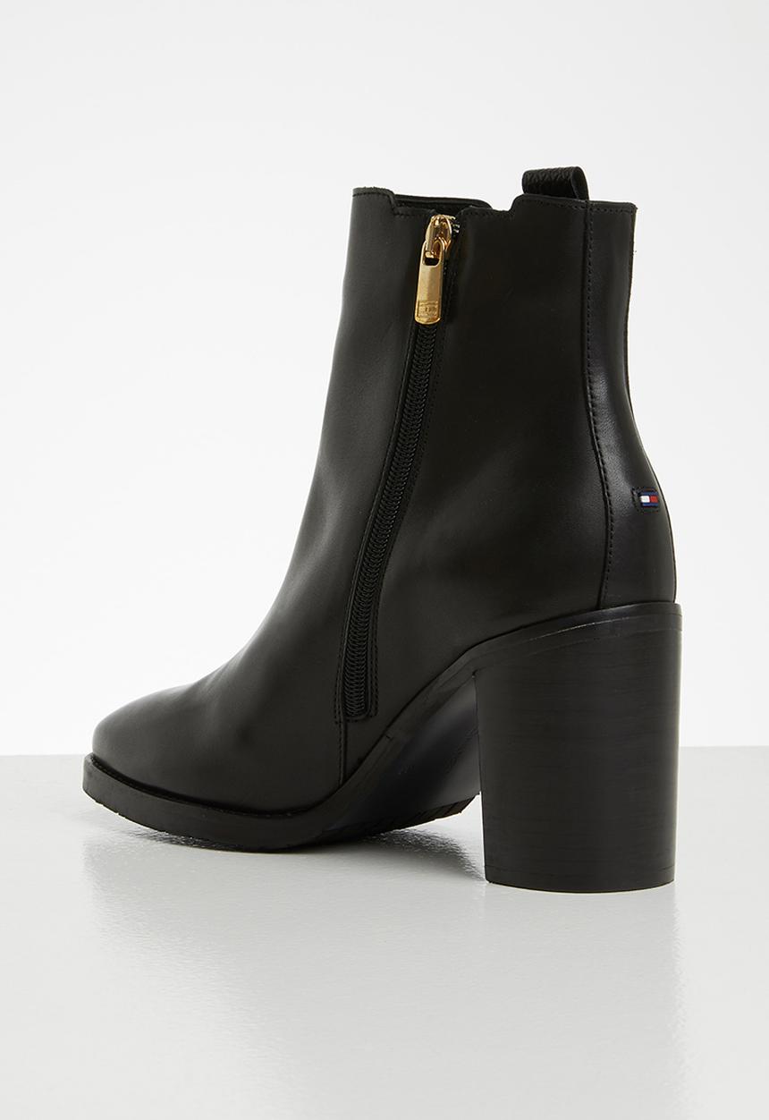 Tommy Hilfiger - T.H interlock high heel boot - black