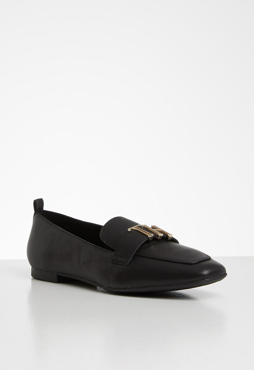 Tommy Hilfiger - Polished tommy loafer - black