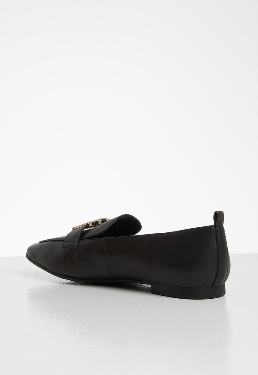 Tommy Hilfiger - Polished tommy loafer - black