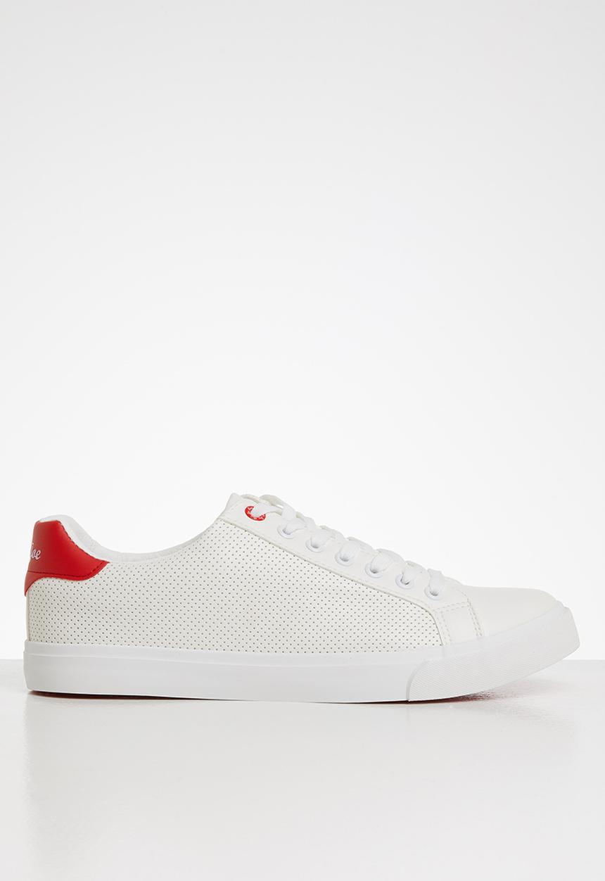 Aca Joe - Casual sneaker - white & red