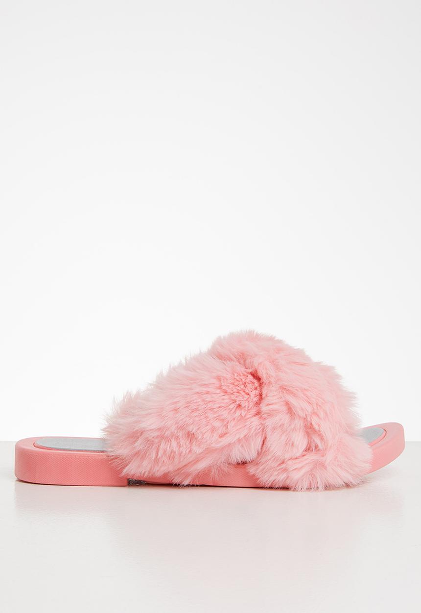 Seduction - Fluffy slipper - pink 