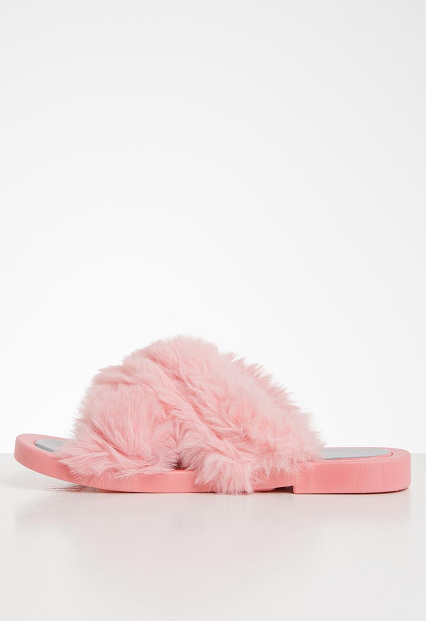 Seduction - Fluffy slipper - pink 