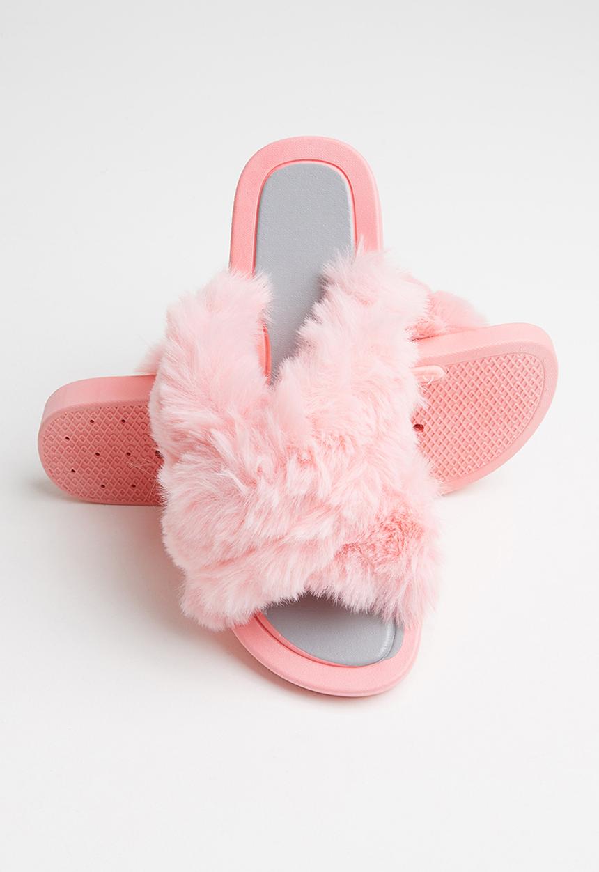 Seduction - Fluffy slipper - pink 