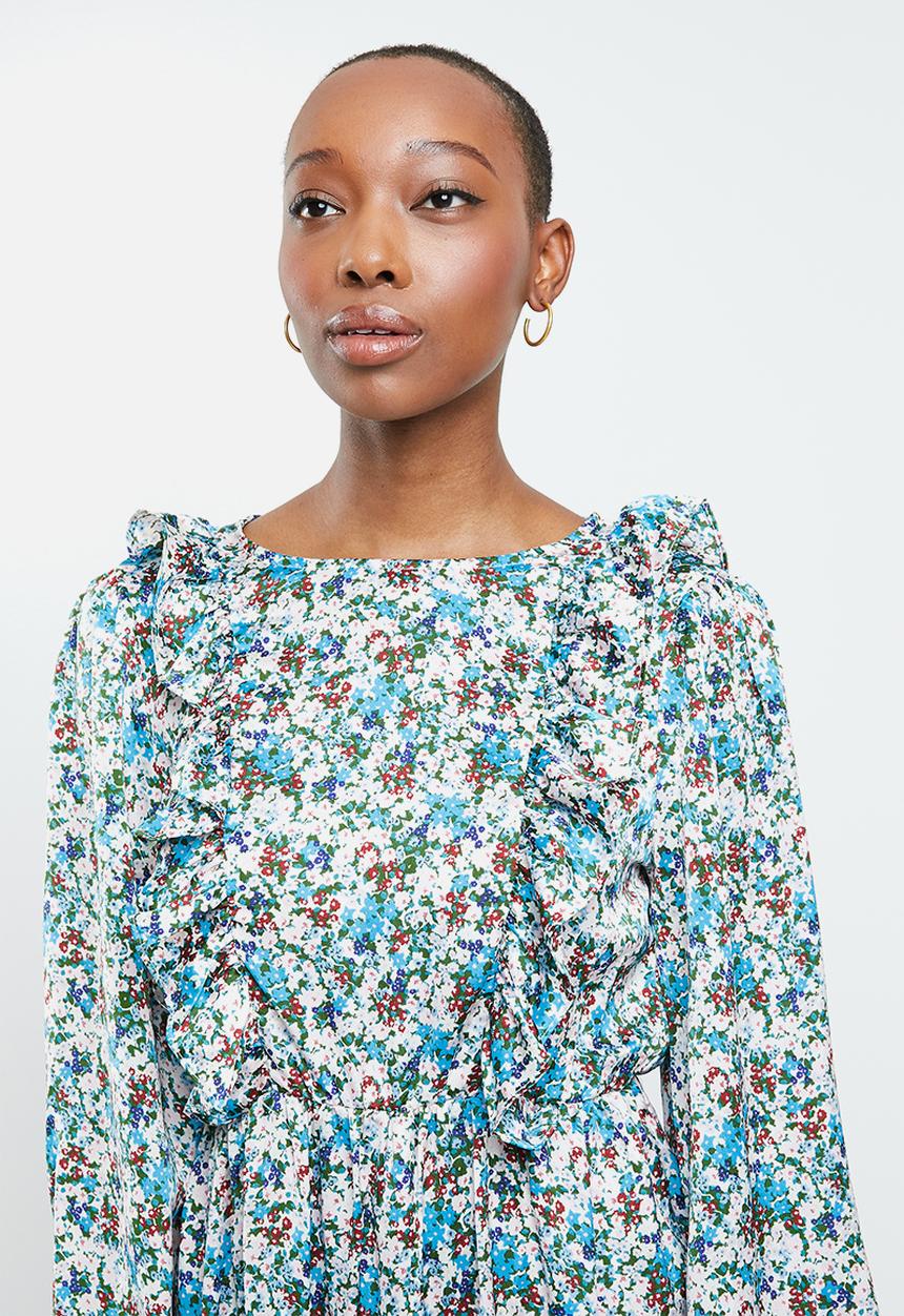 Glamorous - Floral tiered dress - multi