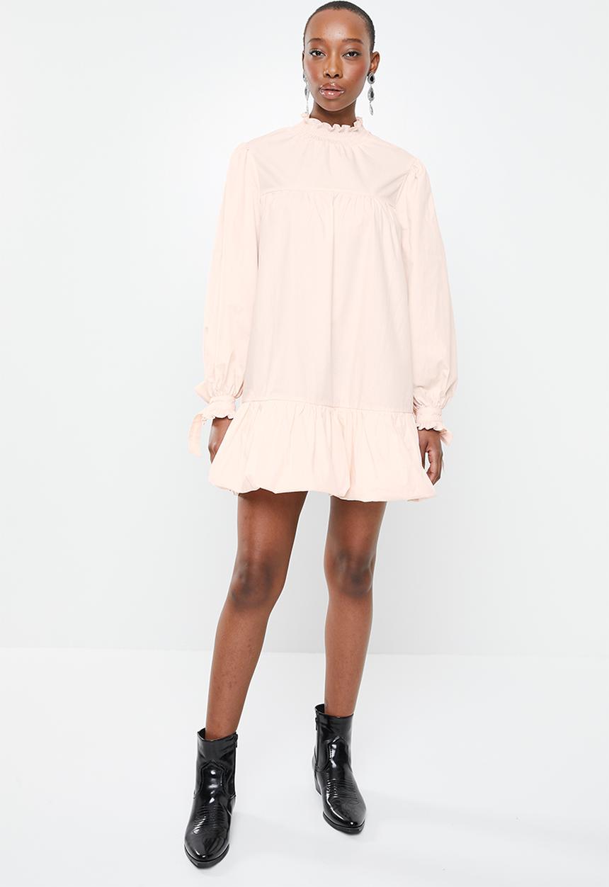Glamorous - Pie crust tier dress - pink