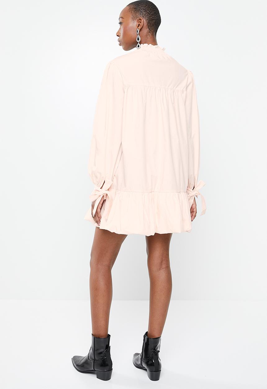 Glamorous - Pie crust tier dress - pink