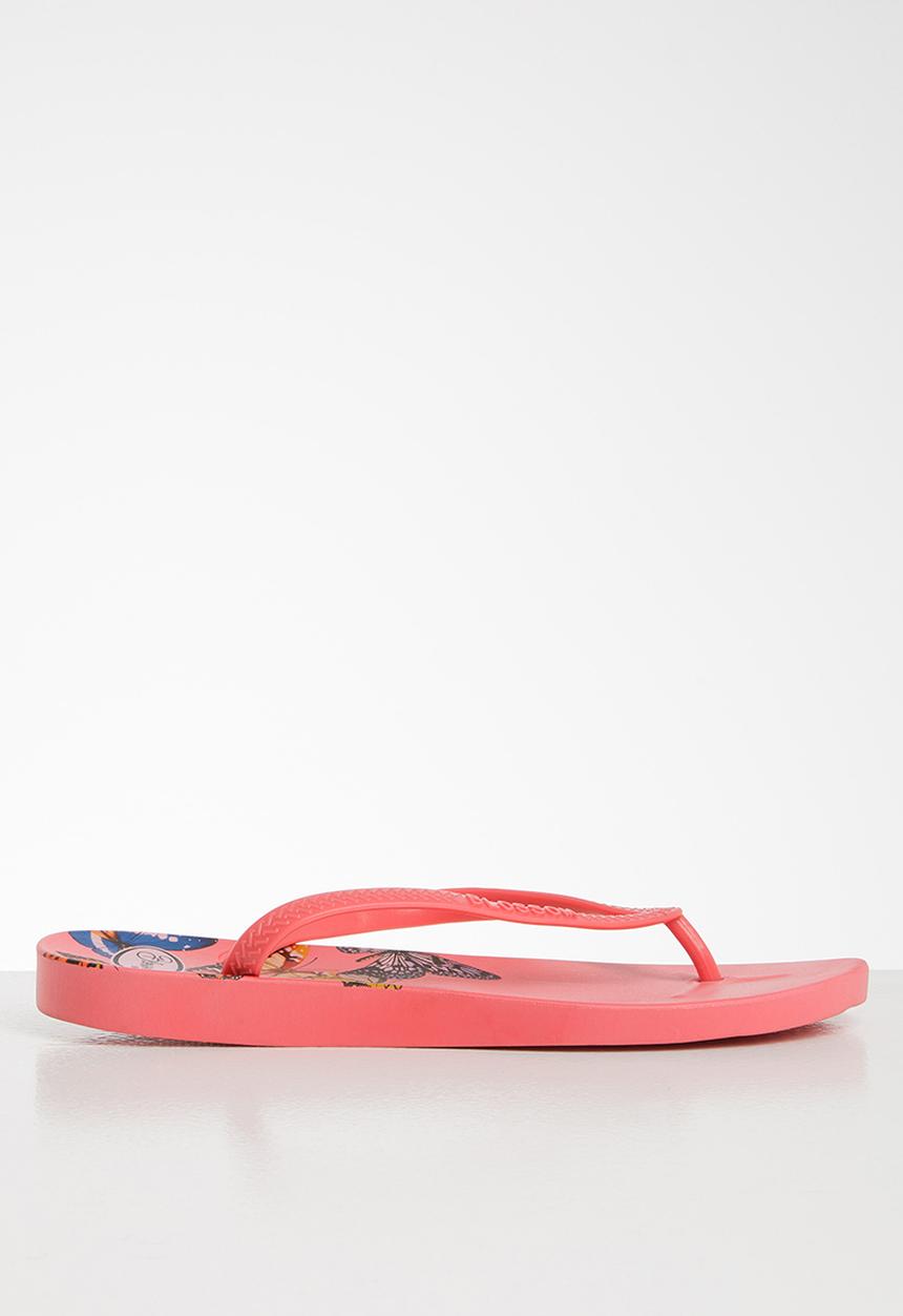 Blossom Girl - Butterfly flip flop - pink 