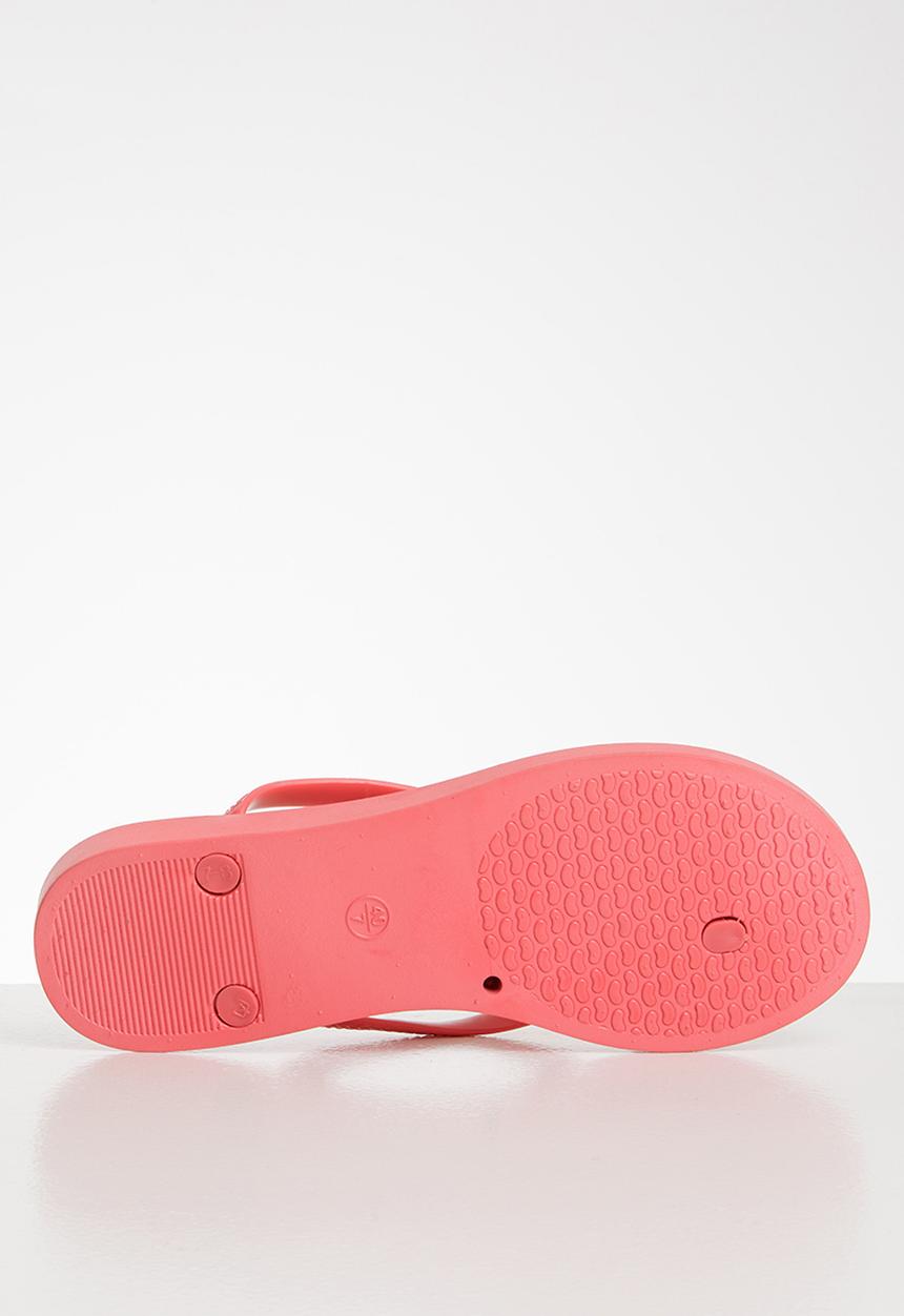 Blossom Girl - Butterfly flip flop - pink 