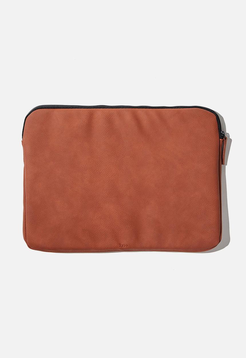 Typo - Core laptop cover 13 inch - russet