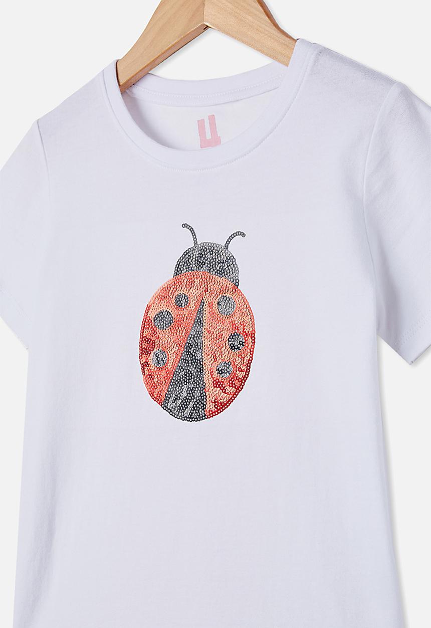 Cotton On - Stevie short sleeve embellished tee - white