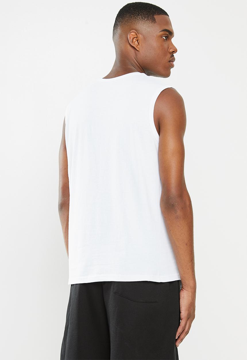 NBA - Icon bulls  sleeveless T-shirts - white