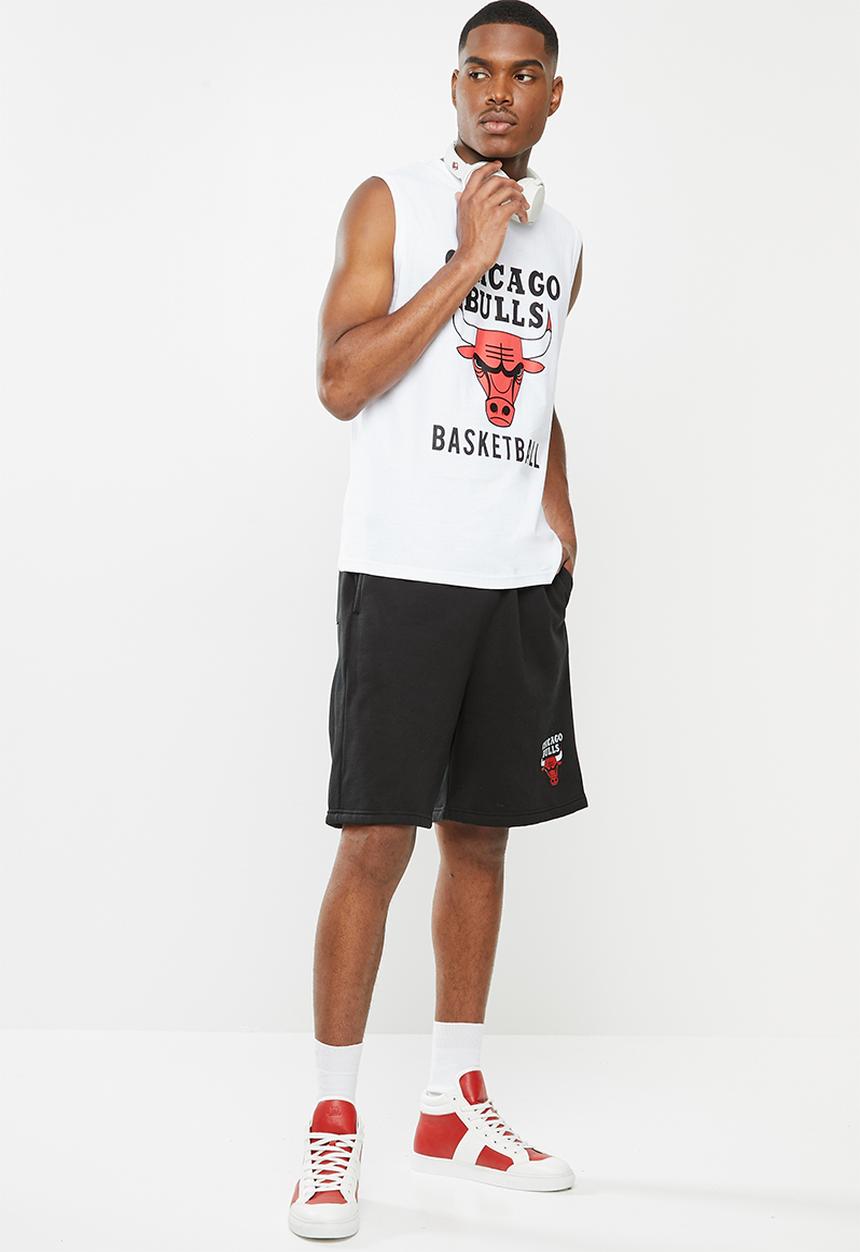 NBA - Icon bulls  sleeveless T-shirts - white
