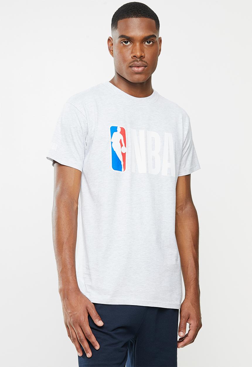 NBA - Nba straight hem printed T-shirt - grey