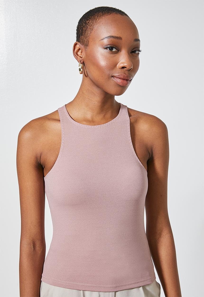 Superbalist - Crepe cutaway top - lilac