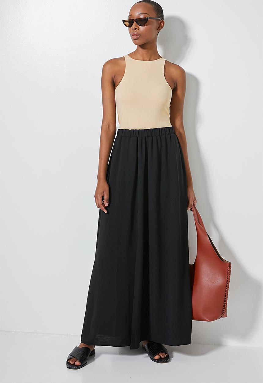 Superbalist - Crepe cutaway top - stone