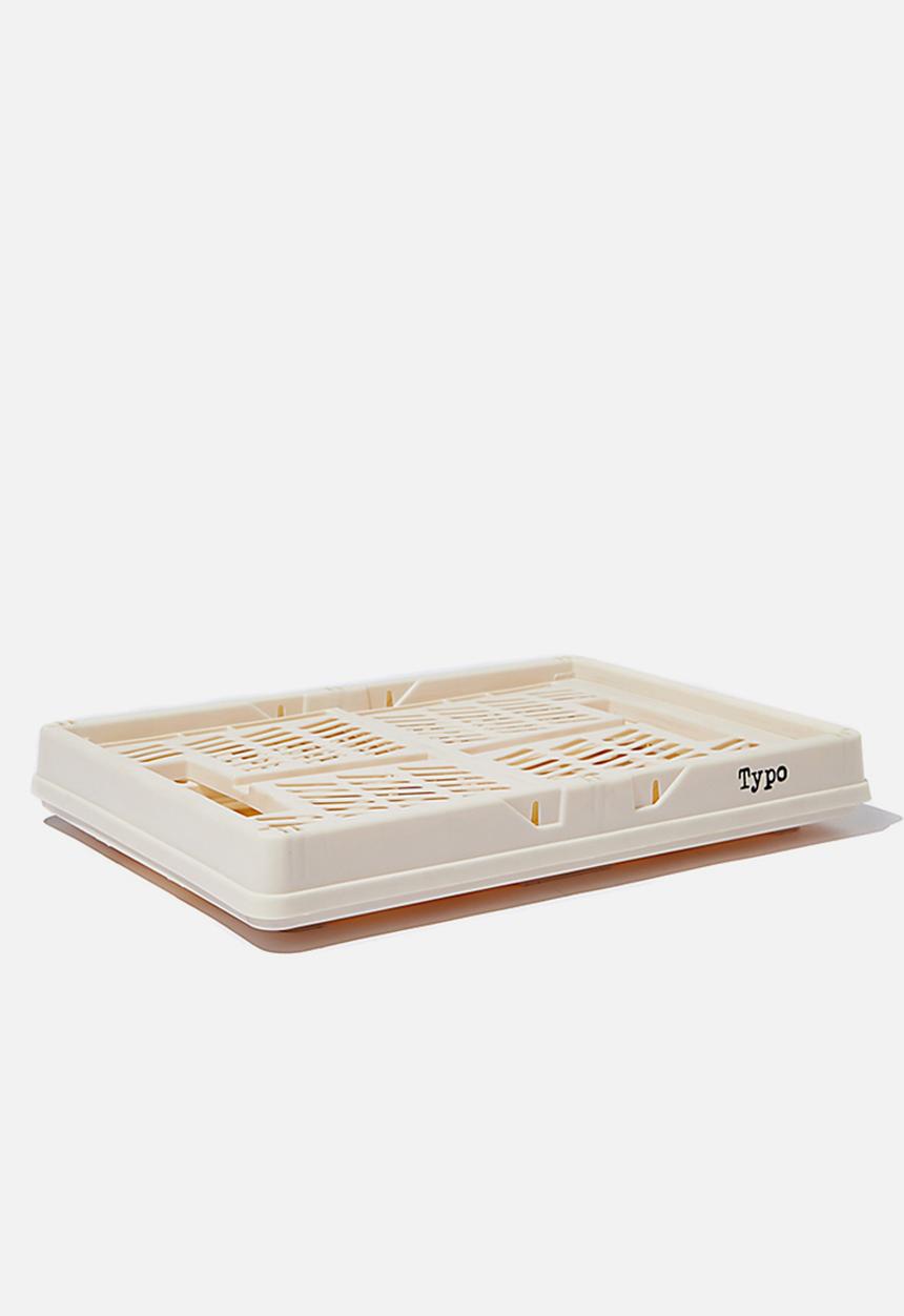 Typo - Large foldable storage - ecru