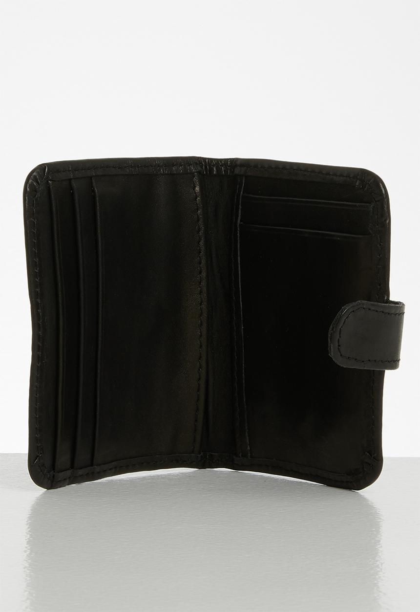 Superbalist - Leather bifold wallet - black