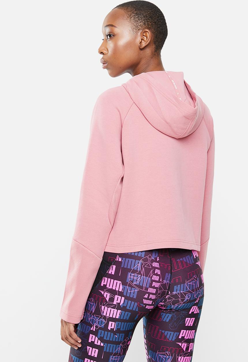 PUMA - Evostripes hoodie - pink