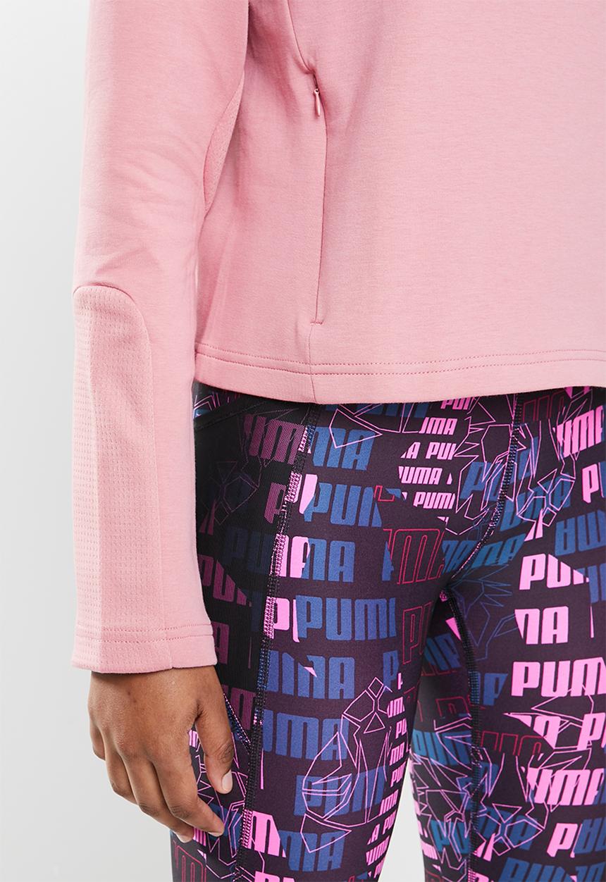 PUMA - Evostripes hoodie - pink