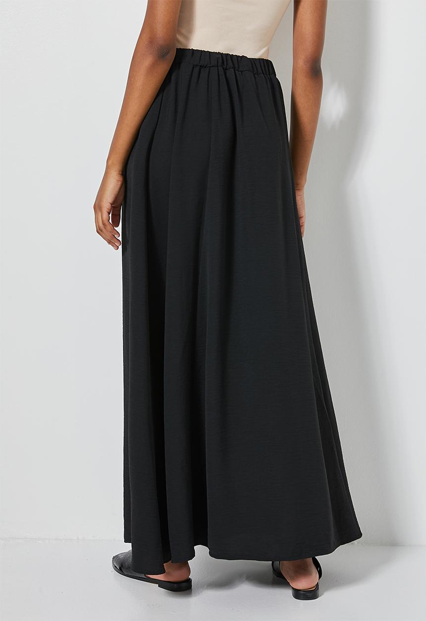 Superbalist - Maxi slit skirt - black