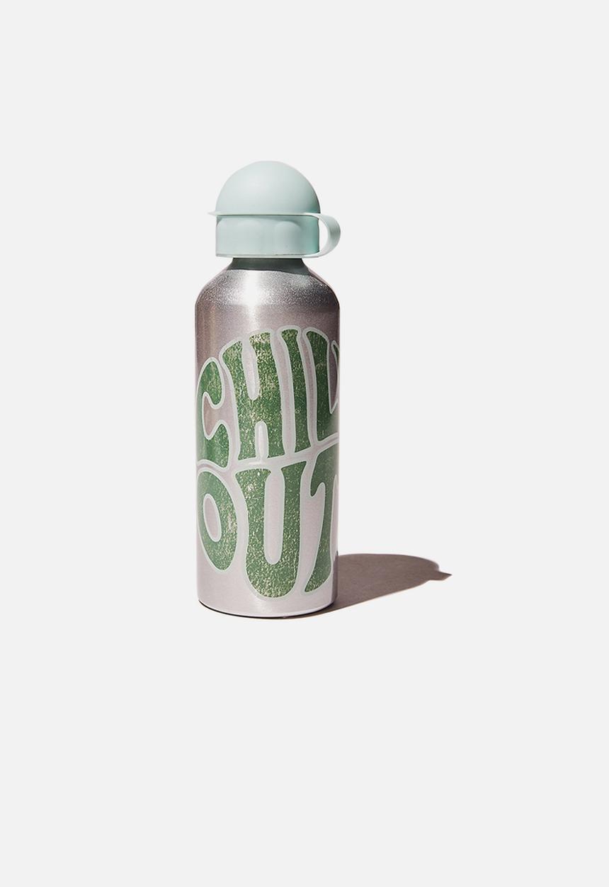 Cotton On - Aluminium drink bottle - multi